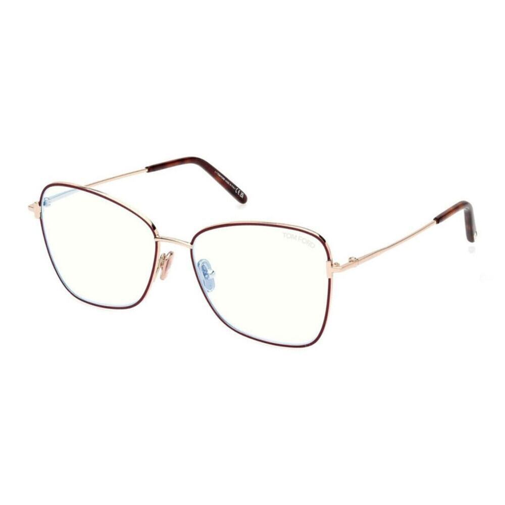 NEW Tom Ford FT5906-B 069 Shiny Bordeaux Sunglasses Authentic